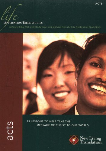 Cover of Acts, NLT Life Application Bible Studies
