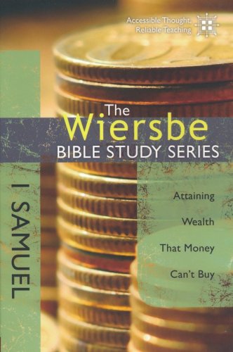 Cover of 1 Samuel: The Warren Wiersbe Bible Study Series