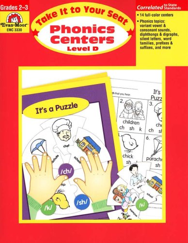 Cover of Phonics Centers: Take It to Your Seat, Grades 2-3