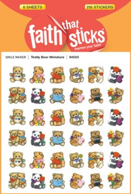 Cover of Stickers: Teddy Bear Miniature