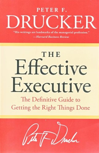 Cover of The Effective Executive