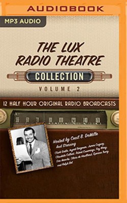 Cover of The Lux Radio Theatre, Collection 2--Six Original Radio Broadcasts (OTR) on MP3-CD