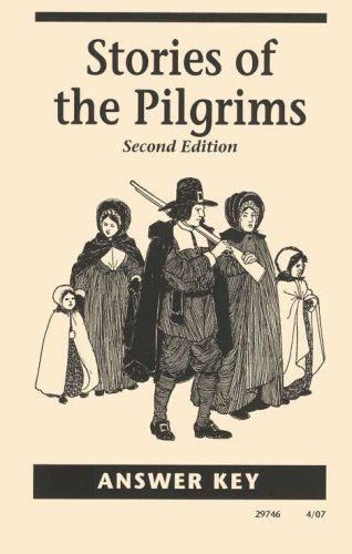 Cover of Stories of the Pilgrims, 2nd Edition, Answer Key, Grade 4