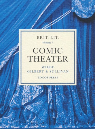 Cover of Brit Lit Volume 7 - Comic Theater: Wilde, Gilbert & Sullivan