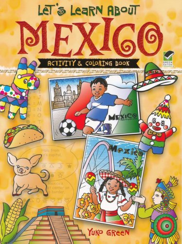 Cover of Let's Learn About Mexico: Activity and Coloring Book