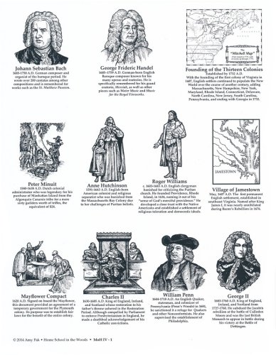 Cover of Timeline Figures to Accompany Mystery of History IV