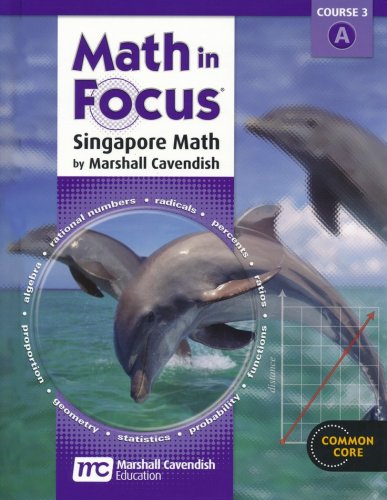 Cover of Math in Focus Grade 8 1st Semester Student Homeschool Package
