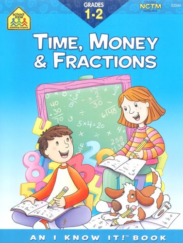 Cover of Time, Money & Fractions, Grades 1-2