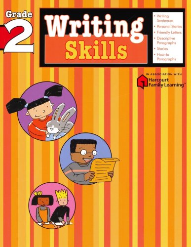 Cover of Writing Skills Flash Kids Workbook, Grade 2