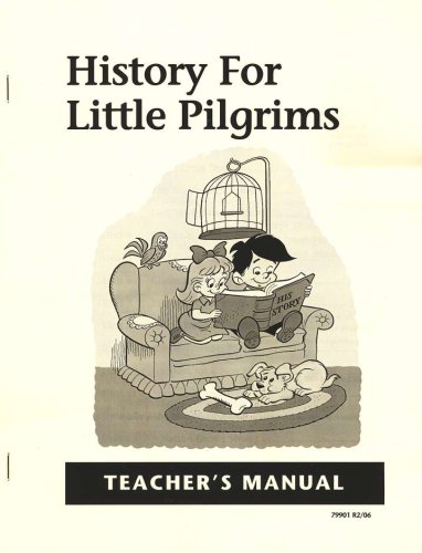 Cover of History for Little Pilgrims, Teacher's Guide, Grade 1