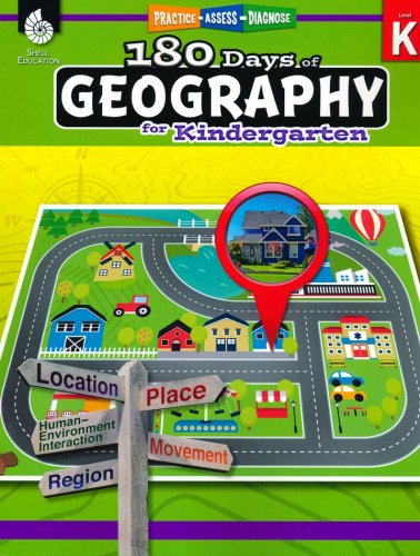 Cover of 180 Days of Geography for Kindergarten