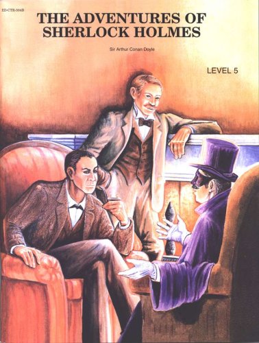 Cover of Adventures Of Sherlock Holmes, Activity Book, Level 5