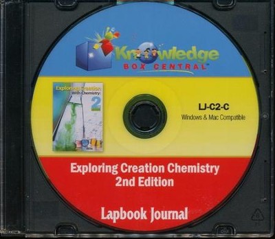 Cover of Apologia Exploring Creation With Chemistry 2nd Edition Lapbook Journal PDF CD-ROM