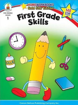 Cover of Home Workbooks Gold Star Ed., 1st Grade Skills