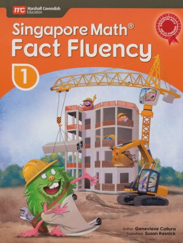Cover of Singapore Math Fact Fluency Grade 1
