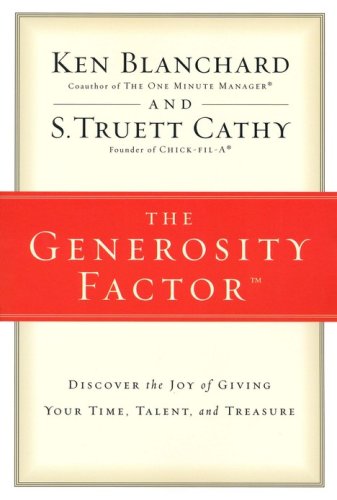 Cover of Generosity Factor: Discover the Joy of Giving Your Time, Talent, and Treasure