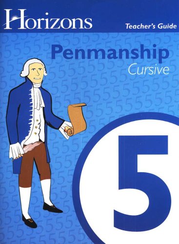 Cover of Horizons Grade 5 Penmanship Teacher's Guide