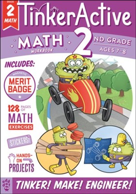 Cover of TinkerActive Workbooks: 2nd Grade Math