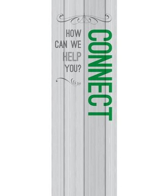 Cover of Painted Wood Connect (2' x 6') Vinyl Banner