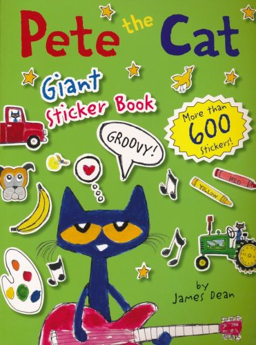 Cover of Pete the Cat Giant Sticker Book