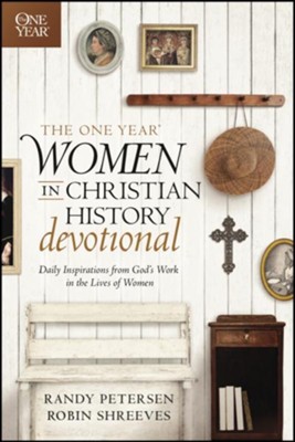 Cover of The One Year Women in Christian History Devotional: Daily Inspirations from God's Work in the Lives of Women - eBook
