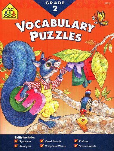 Cover of Vocabulary Puzzles, Grade 2 I Know It! Series