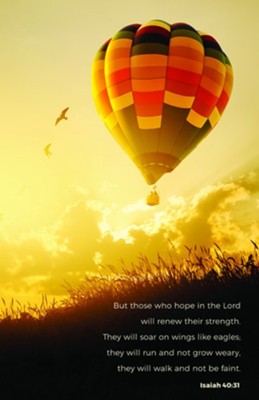 Cover of Those Who Hope (Isaiah 40:31, NIV) Bulletins, 100