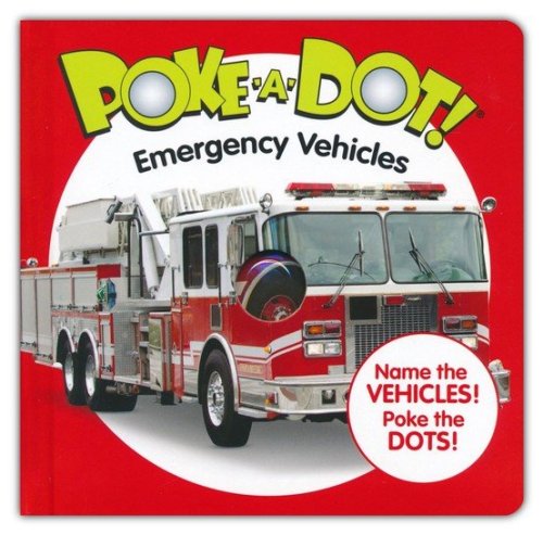 Cover of Small Poke-A-Dot: Emergency Vehicles Activity Book
