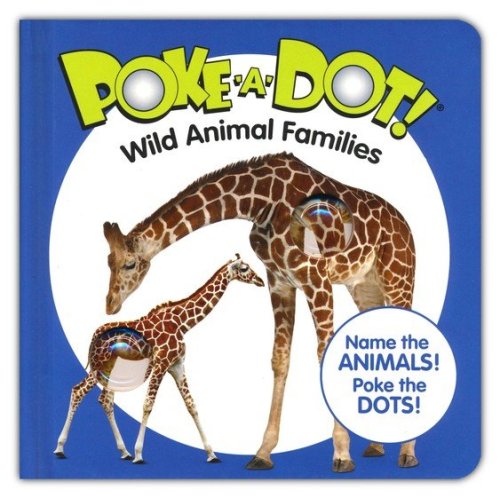 Cover of Small Poke-A-Dot: Wild Animal Families Activity Book