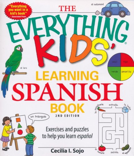 Cover of The Everything Kids' Learning Spanish Book, 2nd Edition