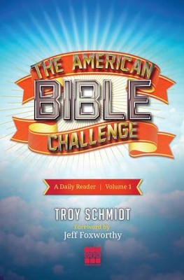 Cover of The American Bible Challenge: A Daily Reader Volume 1 - eBook