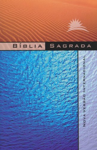 Cover of Portuguese NVI Bible: Biblia Sagrada Nova Versao Internacional - Portuguese