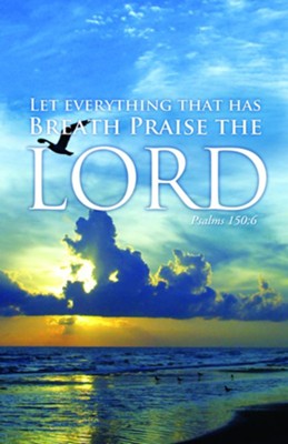 Cover of Let Everything Praise (Psalm 150:6, NIV) Bulletins, 100