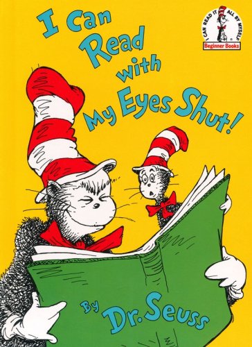 Cover of I Can Read with My Eyes Shut!