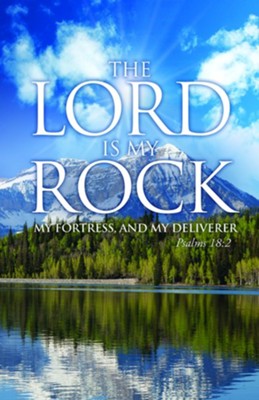Cover of Lord My Rock (Psalm 18:2, NIV) Bulletins, 100