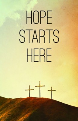Cover of Hope Starts Here Calvary Bulletins, 100