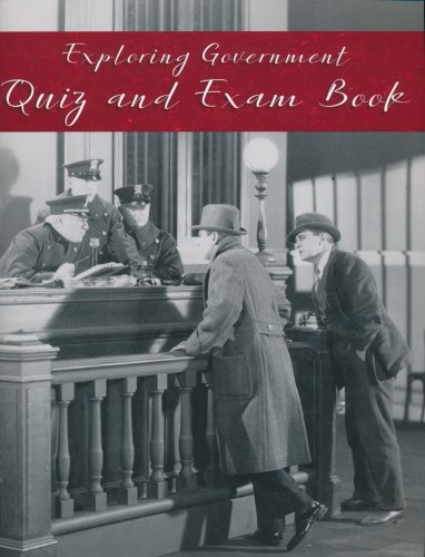 Cover of Exploring Government Quiz & Exam Book (2016 Updated Edition)