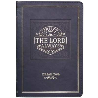 Cover of Trust In The Lord Faux Leather Journal