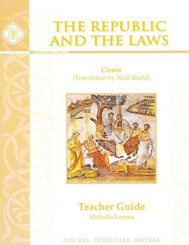 Cover of The Republic and the Laws Teacher Guide