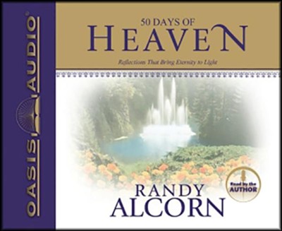 Cover of 50 Days of Heaven Audiobook on CD