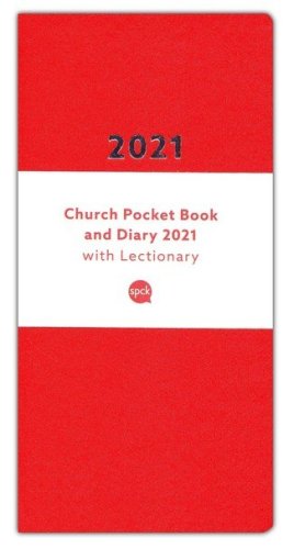 Cover of 2021 Church Pocket Book and Diary, Red