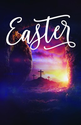 Cover of Dramatic Tomb Easter Bulletins, 100