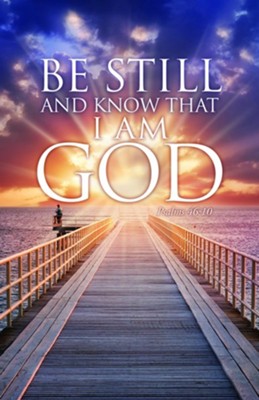 Cover of Be Still Bulletins, 100