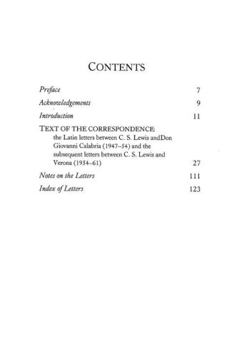 Cover of The Latin Letters of C.S. Lewis