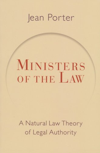 Cover of Ministers of the Law: A Natural Law Theory of Legal Authority