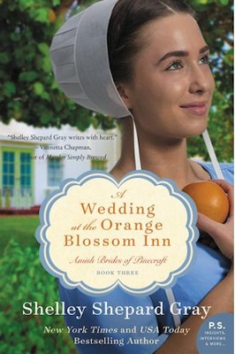 Cover of A Wedding at the Orange Blossom Inn: Amish Brides of Pinecraft, Book Three