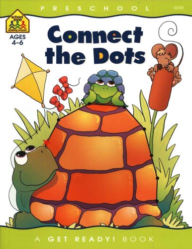 Cover of Motor Skills-Connect the Dots, Preschool Get Ready Workbooks