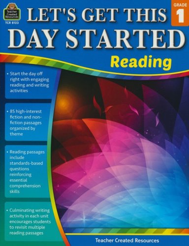 Cover of Let's Get This Day Started: Reading (Grade 1)
