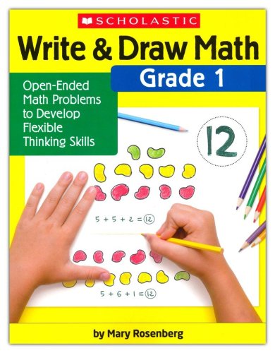 Cover of Write & Draw Math: Grade 1