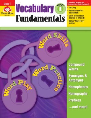 Cover of Vocabulary Fundamentals, Grade 1